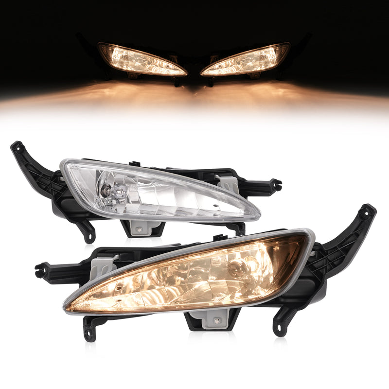 Fog Lights With Brackets for Kia Optima 2011-2013 Except Hybrid RH LH Pair
