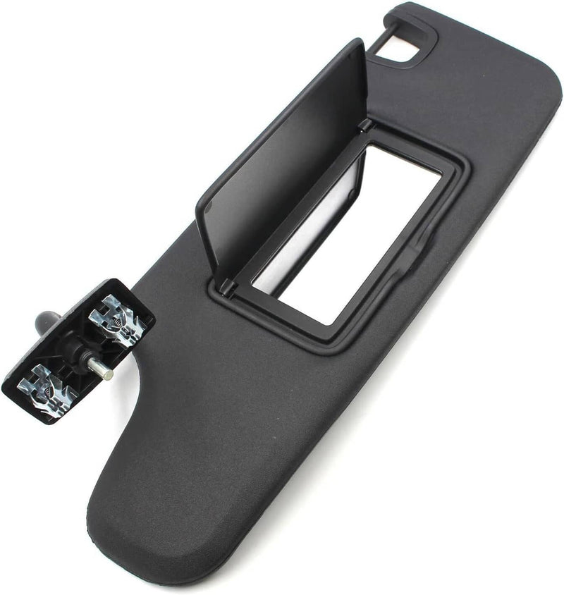6CJ07DX9AA Black Sun Visor for Jeep Wrangler JK Left Driver Side 2007-2018