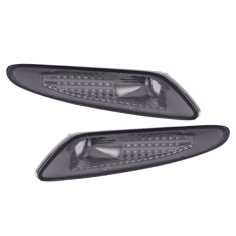 Smoke Bumper Side Marker Lights for Mercedes Benz R230 SL Class AMG 2003-2006