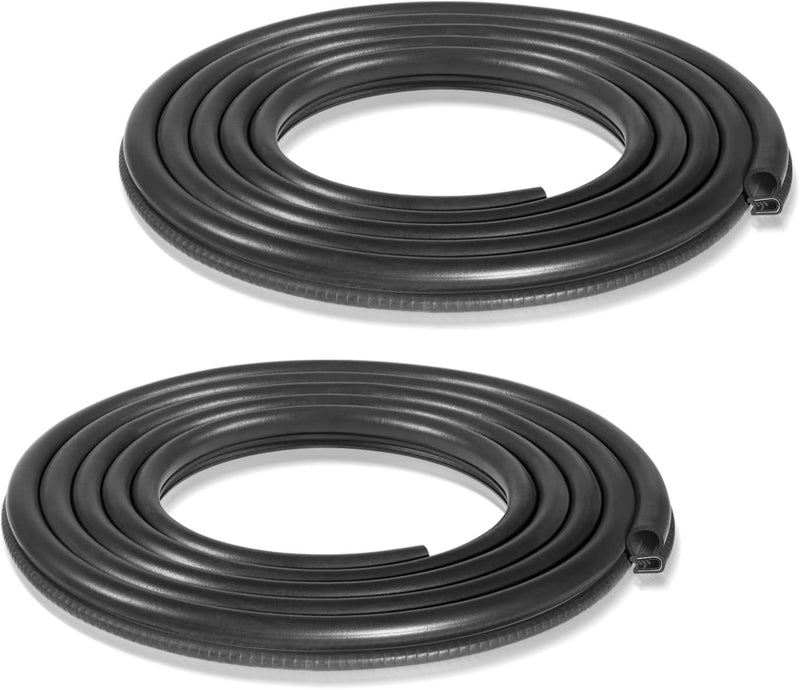 2 Pack R60-6001-650 Door Seal Weatherstrip 13ft for Peterbilt 377 359 370 380