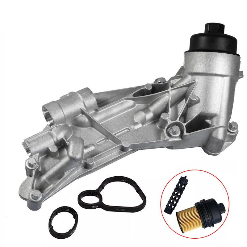 93186324 Engine Oil Cooler with Filter for Chevy Cruze Sonic 1.8L