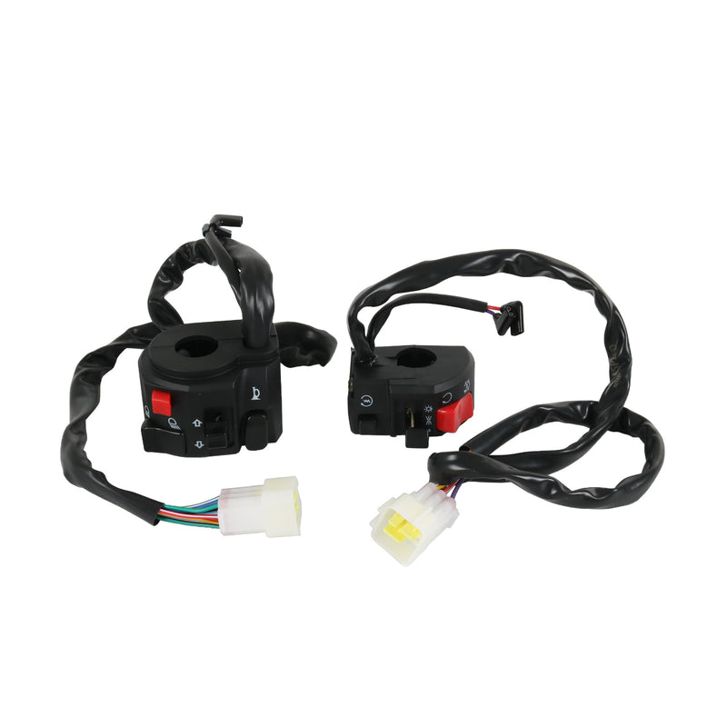 7/8" Handlebar Horn Turn Signal Fog Light Controller Switch for Motorcycle
