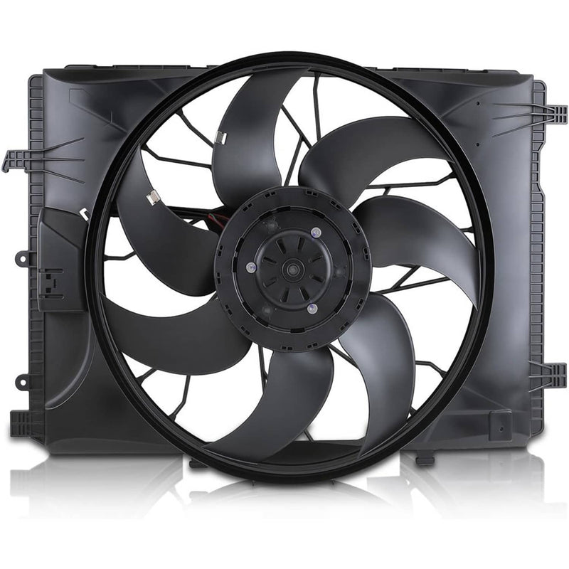 Radiator Cooling Fan for Mercedes-Benz C250 C300 C350 C63 AMG GLK350 2010-2014