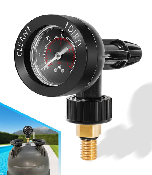 DURAFORCE R0357200 Brass Insert Air Gauge Release Valve for Jandy CV CL DEV DEL JS Series