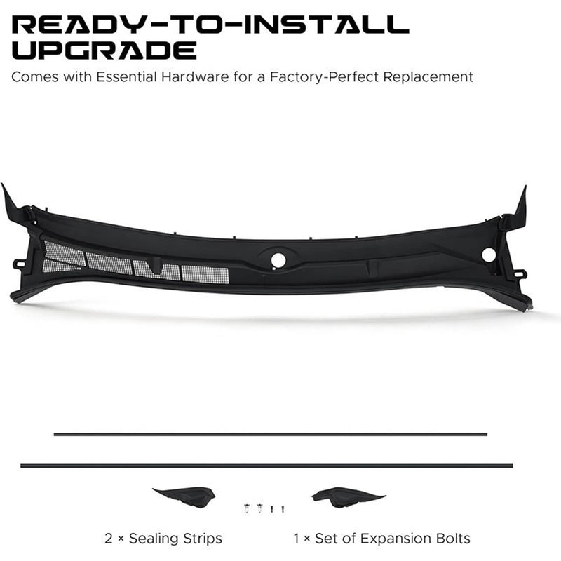 557000C040 Windshield Wiper Cowl Grille Vent Panel for Toyota Tundra 2014-2021