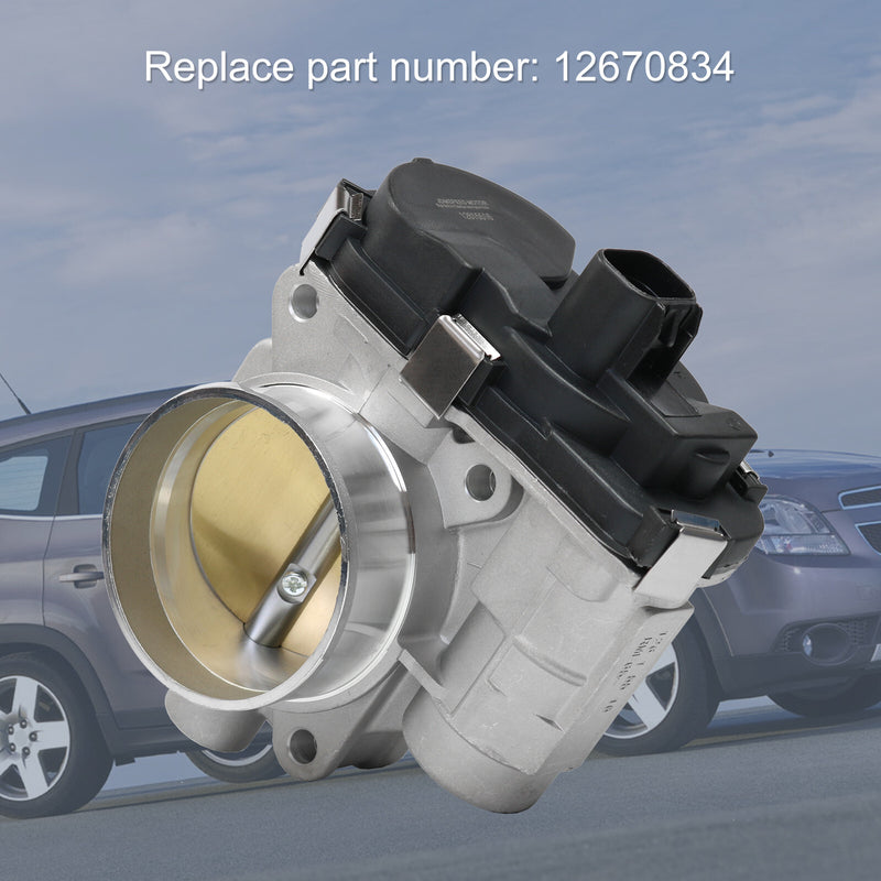 12615516 Complete Throttle Body for Chevy Malibu Buick GMC Pontiac 2.4L