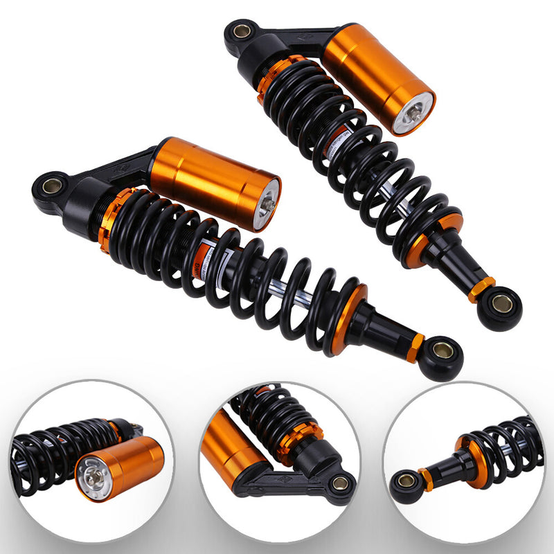 13.5" 343mm Shocks Absorbers Suspension Black for Harley Electra Street Glide 2