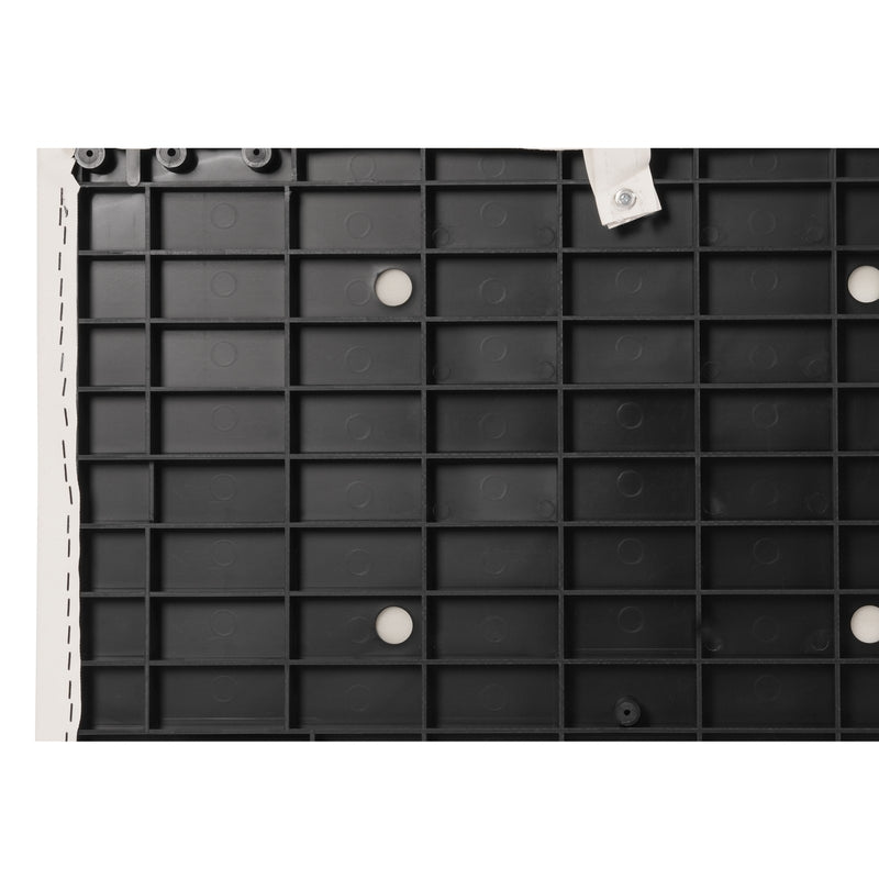 #8WD95-1B-204 28" Pontoon Bench Seat Cushion Set Navy White Blue