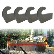 DURAFORCE Mounting Brackets Weld 6500lb for Pin Type Over The Bucket Loader Pallet Forks 4