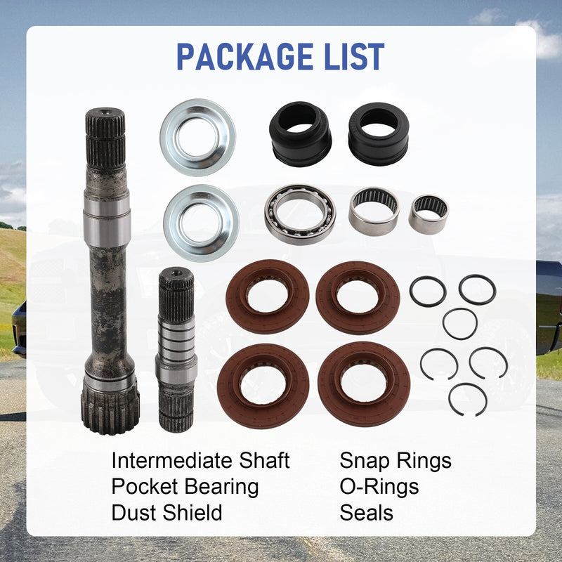 Front Right Differential Axle Intermediate Shaft Inner Kit Fits Ram 1500 12-2022