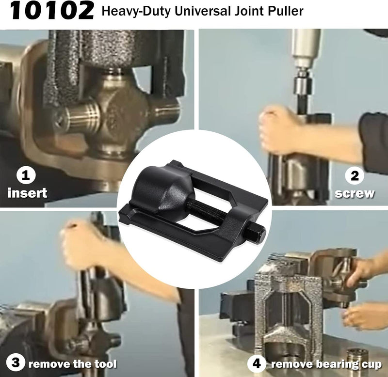 10102 U-Joint Puller 5192 Bearing Cup Installer Tool Set Heavy-Duty Truck