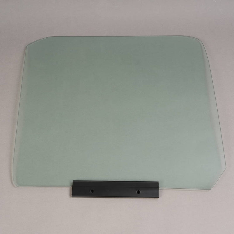 DURAFORCE Light Green Door Window Glass for Ford F-150 Bronco 1987-97 Front Driver Side