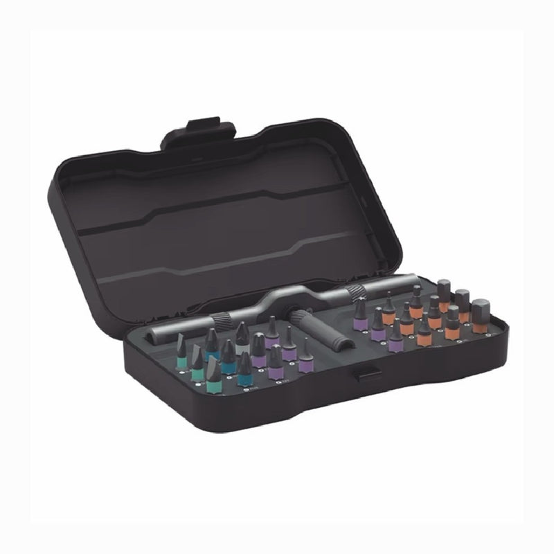 24 In 1 Magnetic Ratcheting Screwdriver Set Professional Precision Tool Kit