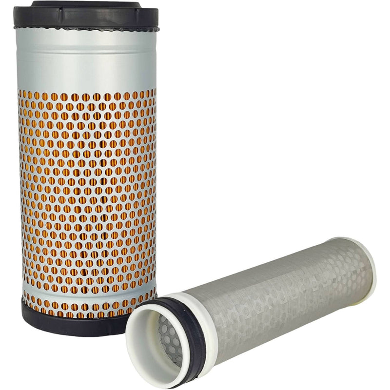 DURAFORCE RD158-42270 Outer Inner Air Filter Kit RD158-42280 for Kubota Excavator Loader