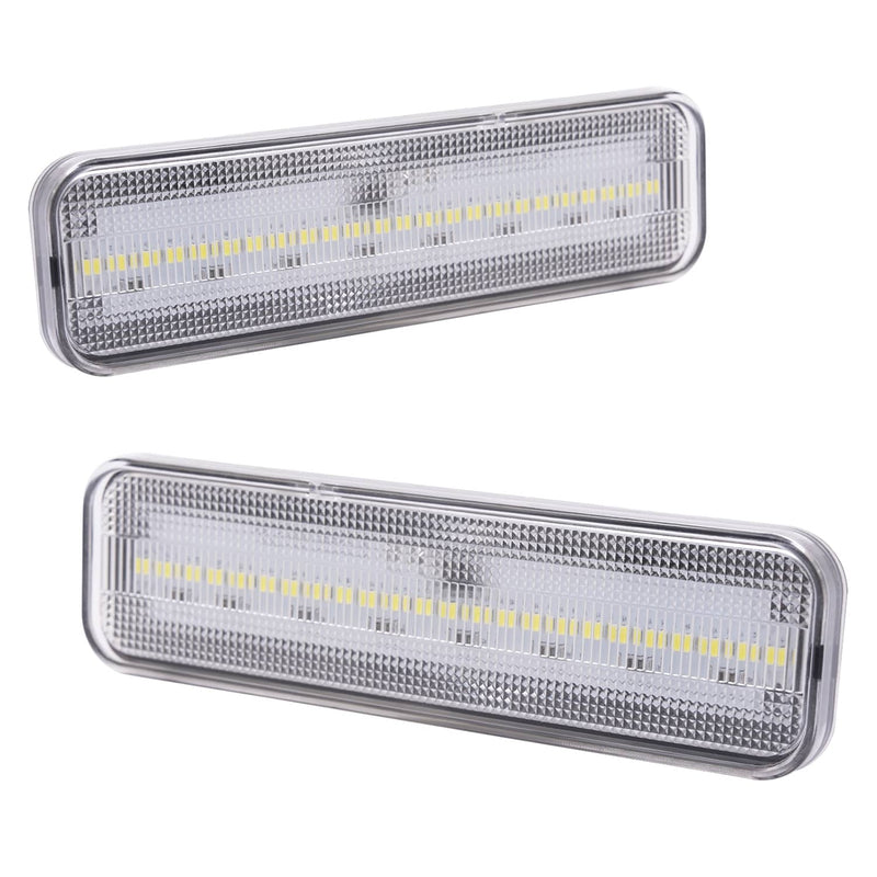 DURAFORCE LED Front Bumper Side Marker Lights for El Camino & Caballero 1978-81 1982-1987
