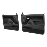 DURAFORCE Inner Door Panels for Ford F150 F250 F350 1992-97 Bronco 1992-96 Black Pair