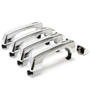 DURAFORCE Chrome Outside Door Handle for Hummer H3 H3T 2006-2010 07 Front Rear Left Right
