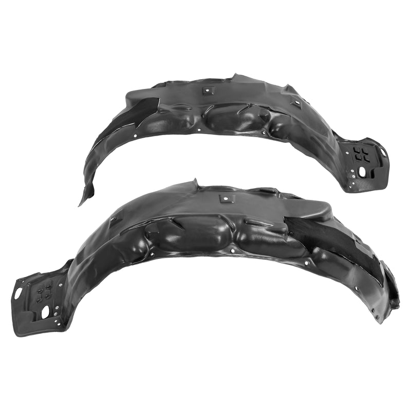 Front LH RH Inner Fender Liners With Insulation Foam for Honda Civic 2012-2015