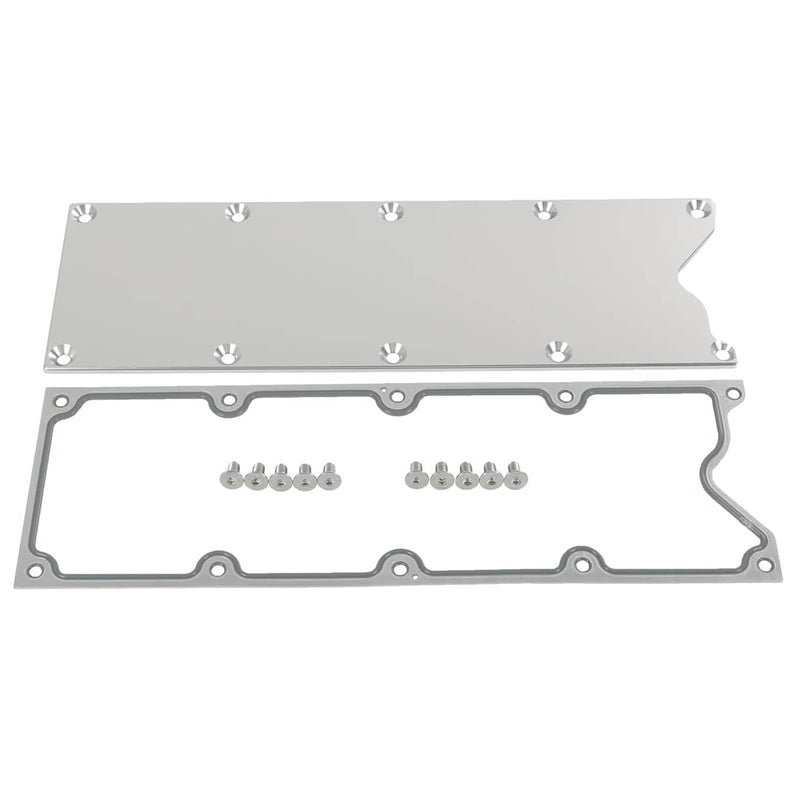 Billet Knock Sensor Delete LSX LS1 for LS Gen 3 Valley Pan Cover Gasket Plate