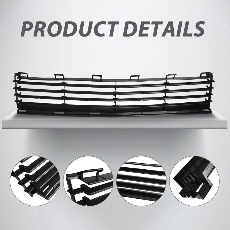 For Toyota Prius 2004-2009 Matte Black Front Bumper Lower Mesh Grille TO1036112