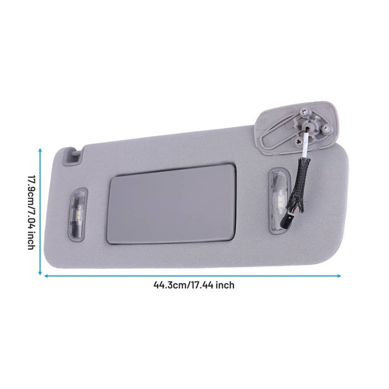23459643 Sun Visor for Chevrolet Silverado 1500 2500 3500 2015-2019 Right Side