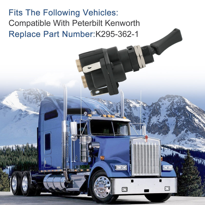 K295-362-1 Air Electric Toggle Valve Paddle Switch for Peterbilt Kenworth