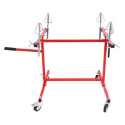 DURAFORCE Rotating Portable Wheel Paint Stand Rim Painting Rack Holder Drying Repair