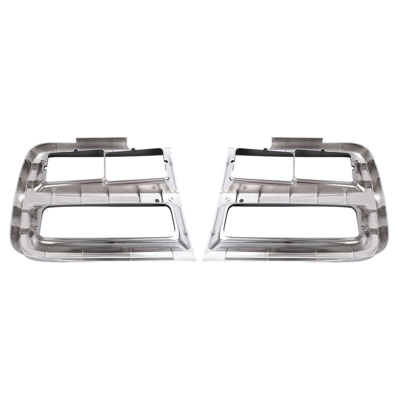 DURAFORCE Headlight Bezel Door Set for Chevrolet G10 G20 G30 1992-95 Driver Passenger Pair
