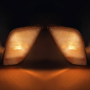 DURAFORCE Smoke Bumper Signal Fender Side Marker Lights for Jeep Wrangler TJ 1997-2006