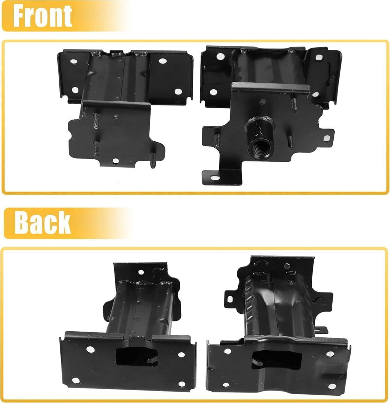 Front Bumper Cover Reinforcement Brackets Left Right for Nissan Rogue 2014-2020