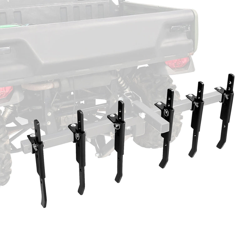 Chisel Plow Implement for ATV UTV Lawn Garden Tractors Powder Coated Steel