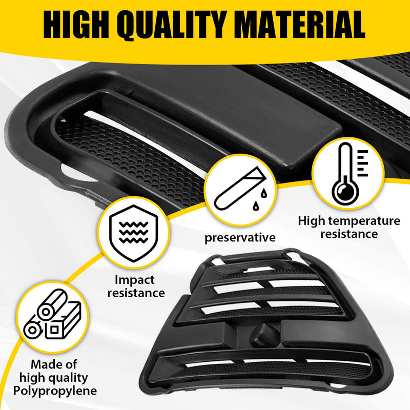 DR3Z-17E811-AA Fog Light Cover for Ford Mustang 2013-2014 Driver Side Black