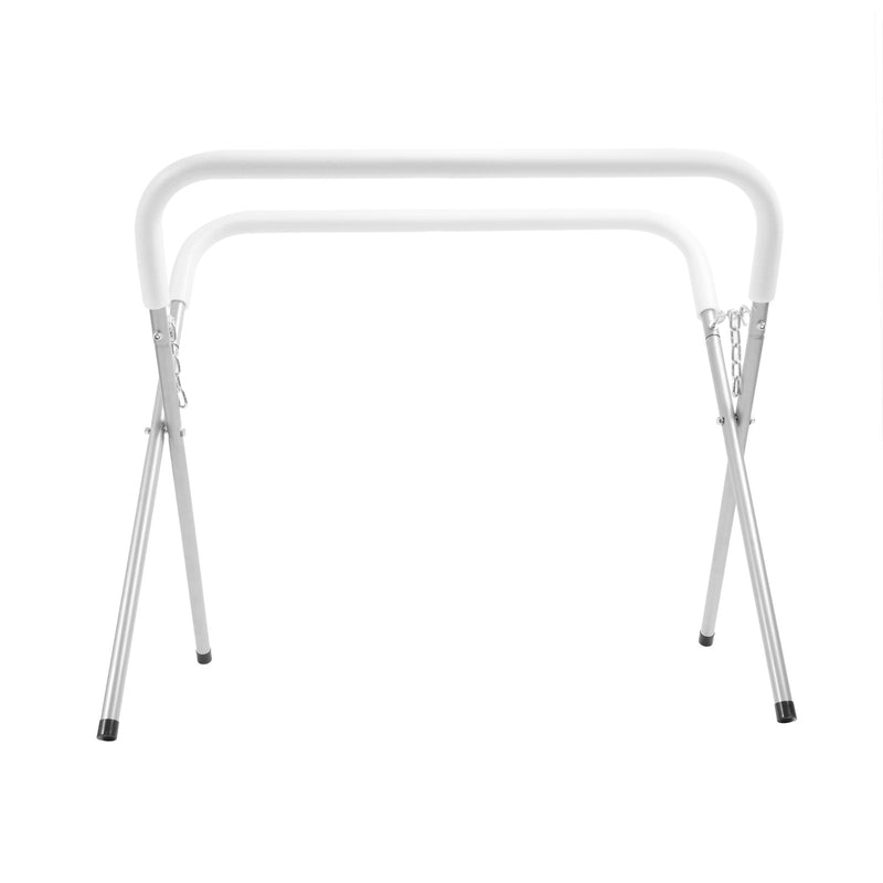 Heavy Duty Auto Body Painting Adjustable Work Stand For Bumpers 500 LBS Silvery