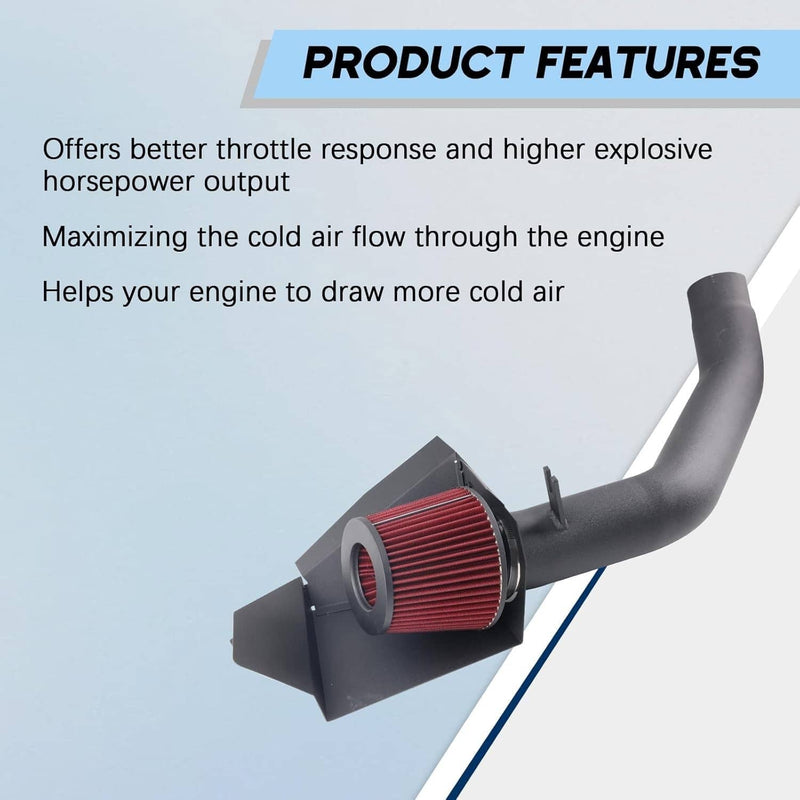 Cold Air Intake System for BMW 335i 435i M235i M2 N55 Turbo 2012-16
