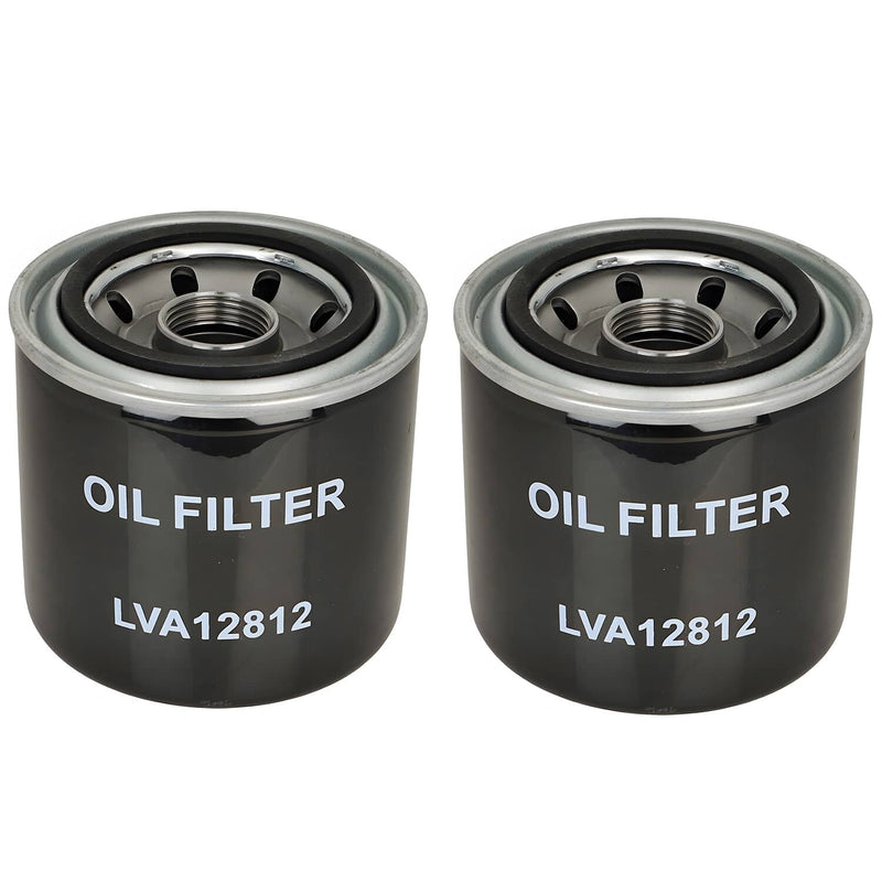 DURAFORCE LVA12812 Transmission Hydraulic Oil Filter for John Deere Tractor 2210 2305 2Pcs