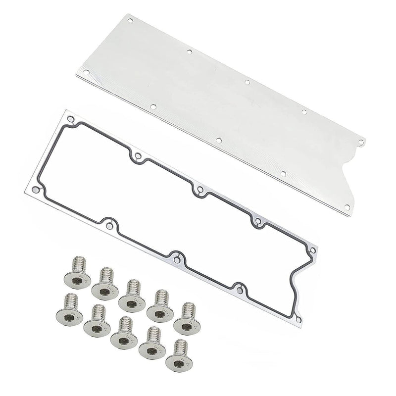 LS Gen 3 Valley Cover Plate Kit w/ Gasket for GM LS-Series 4.8L 5.3L 5.7L 6.0L