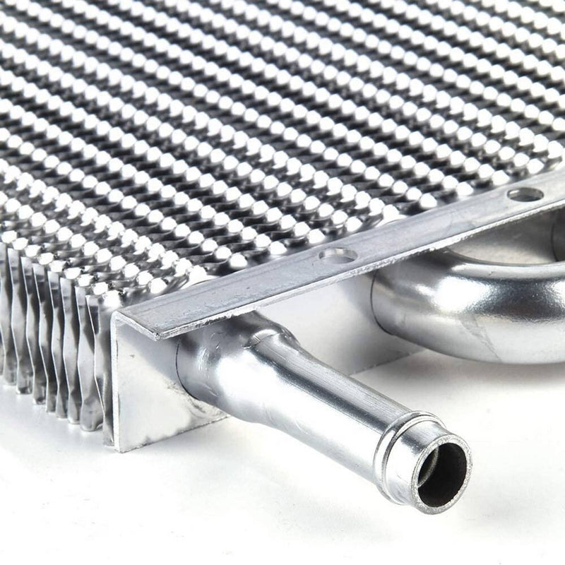 Universal 8 Rows Aluminum Remote Transmission Oil Cooler Radiator Converter Kit