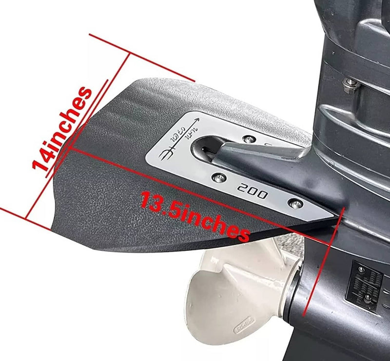 DURAFORCE Hydrofoil Stabilizer for Yamaha for Mercury for Johnson 8-40 HP Engines