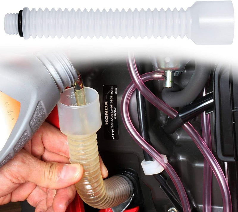 Mess Free Oil Change Funnel Flexible Pipe for Honda Generator EU SD EB EG