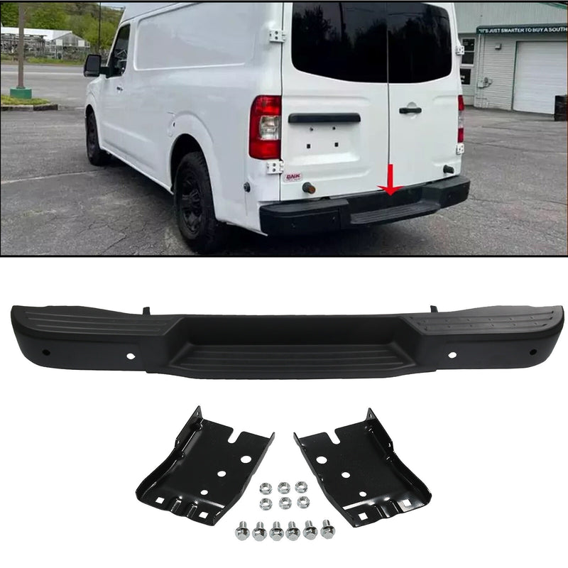 850109JE0A Rear Step Bumper w/ Park for Nissan NV1500 NV2500 NV3500 12-21