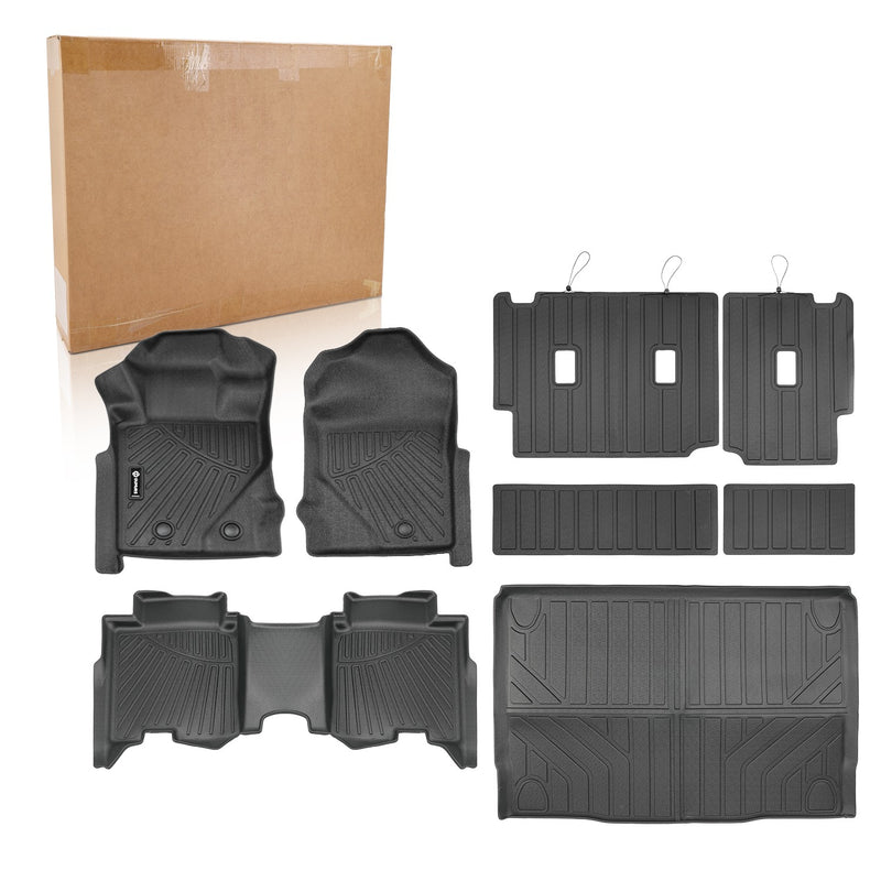 Floor Mats Cargo Liner for Ford Bronco 4-Door 2021-2026 All Weather