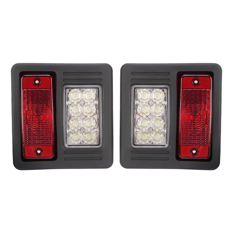 LED Headlight Tail Light Kit 4x for Bobcat Skid Steer Loader