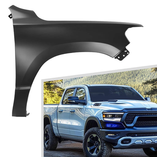 DURAFORCE #68276308AA Fender for RAM 1500 2019-2025 Front Passenger Side