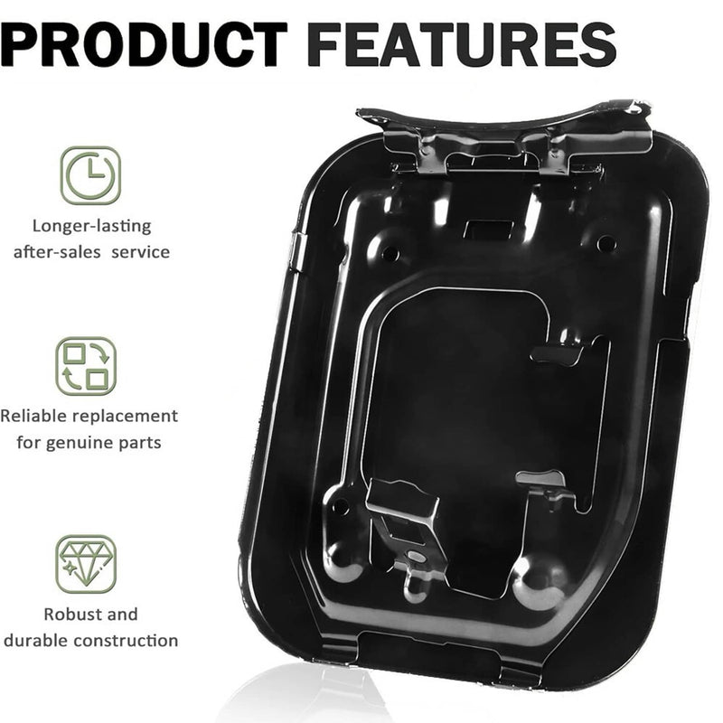 Black Gas Lid Door Fuel Door 77350-08020 for 2011-2020 Toyota Sienna 2.7L 3.5L