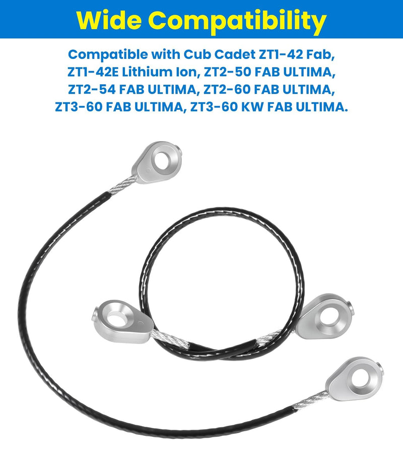 746-06231 Seat Base Cable Replacement for Cub Cadet ZT1 ZT2 ZT3 Ultima Mowers