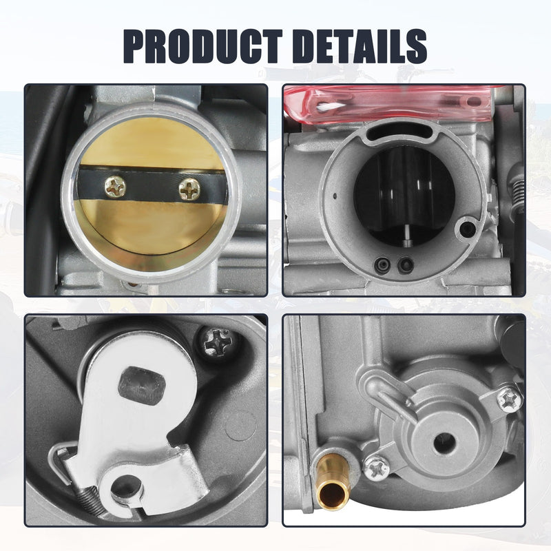 Carburetor for Suzuki Eiger 400 LTF400 2002-2007 with Manual Choke Assembly