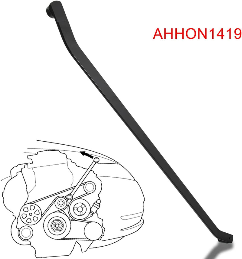 AHHON1419 Serpentine Belt Wrench Tensioner Tool for Honda for Acura Accord CR-V