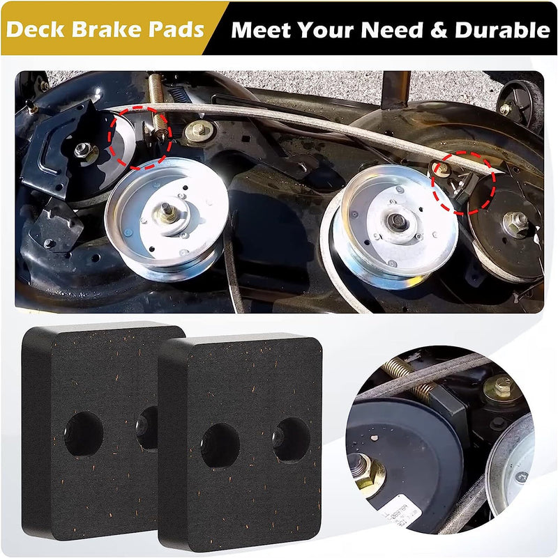 761-05007 Deck Brake Pad for Cub Cadet XT1-LT42 XT1-LT42 C XT1-LT46 XT2-LX42