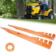 DURAFORCE 942-04290 6 Point Star 46 inch Mower Blades for Cub Cadet XT1-46 XT2 LT46 LX46 2