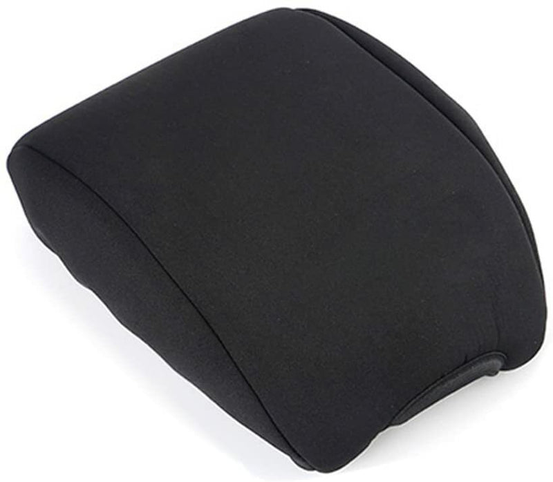 Center Console Armrest Pad Cover for Jeep Wrangler JK 2011-2018 Black